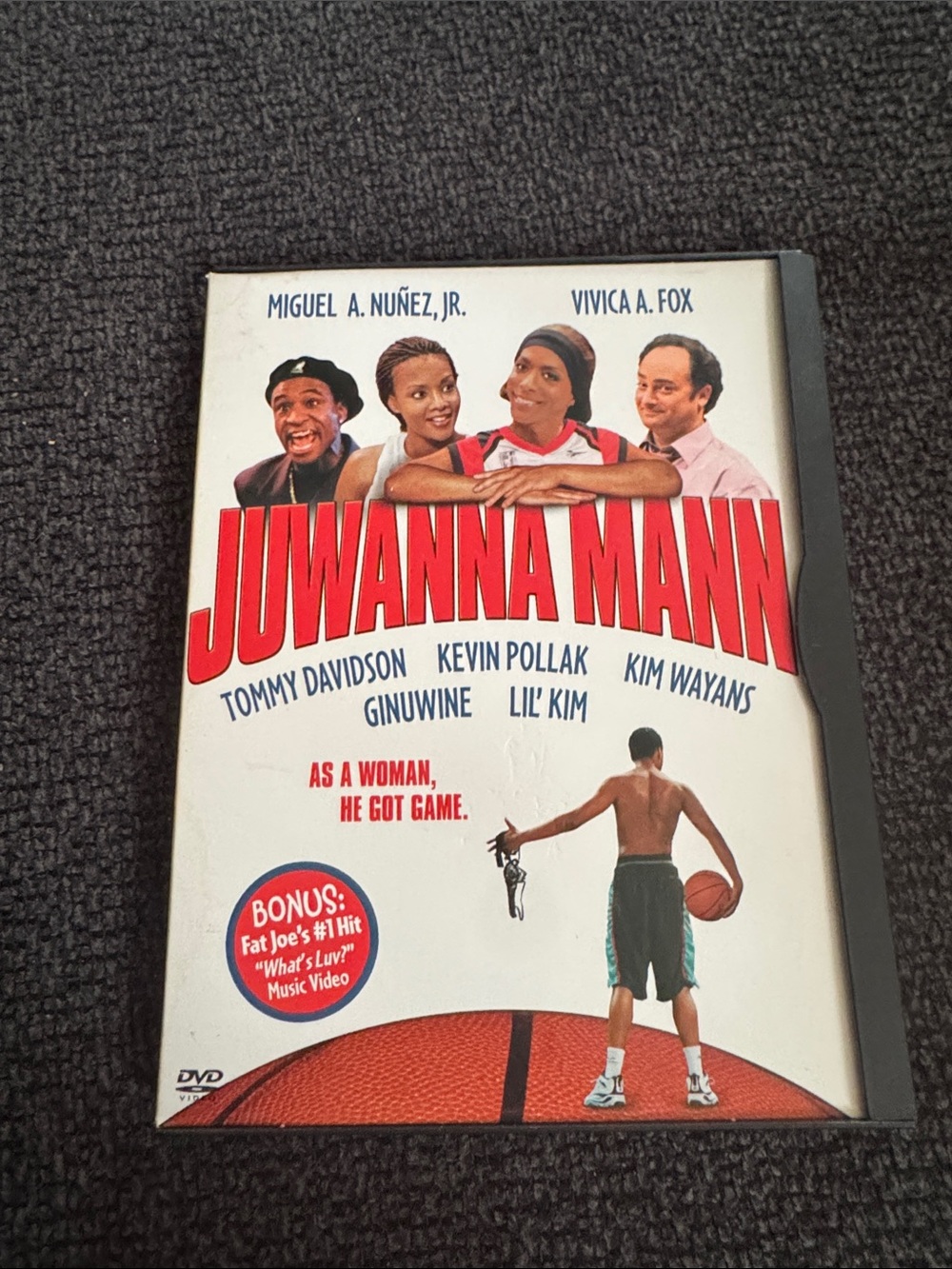 Juwanna Mann DVD With Clam Lock Case